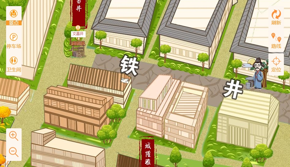 巴宜智慧景区：手绘地图与语音导览的完美融合